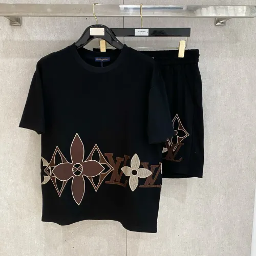 Louis Vuitton LV Tracksuits Short Sleeved For Men #1459024 $112.00 USD, Wholesale Replica Louis Vuitton LV Tracksuits