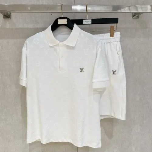Louis Vuitton LV Tracksuits Short Sleeved For Men #1459029 $112.00 USD, Wholesale Replica Louis Vuitton LV Tracksuits