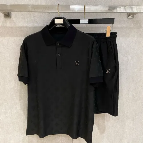 Louis Vuitton LV Tracksuits Short Sleeved For Men #1459030 $112.00 USD, Wholesale Replica Louis Vuitton LV Tracksuits