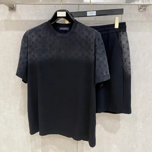 Louis Vuitton LV Tracksuits Short Sleeved For Men #1459031 $112.00 USD, Wholesale Replica Louis Vuitton LV Tracksuits