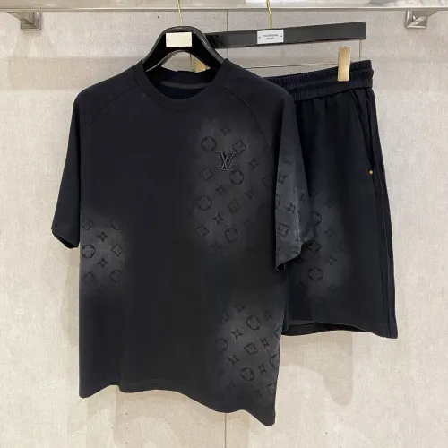 Louis Vuitton LV Tracksuits Short Sleeved For Men #1459035 $112.00 USD, Wholesale Replica Louis Vuitton LV Tracksuits