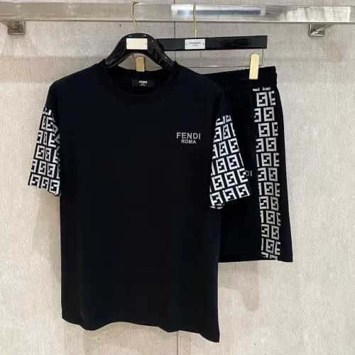 Fendi Tracksuits Short Sleeved For Men #1459052