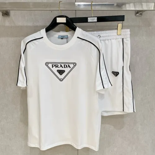 Prada Tracksuits Short Sleeved For Men #1459061