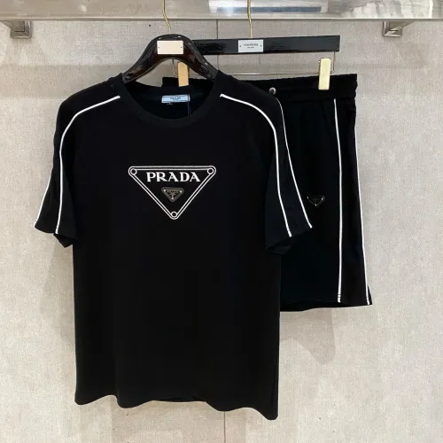 Prada Tracksuits Short Sleeved For Men #1459062