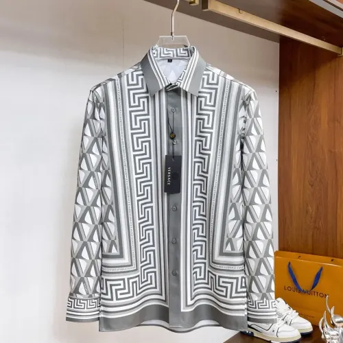 Versace Shirts Long Sleeved For Men #1459137