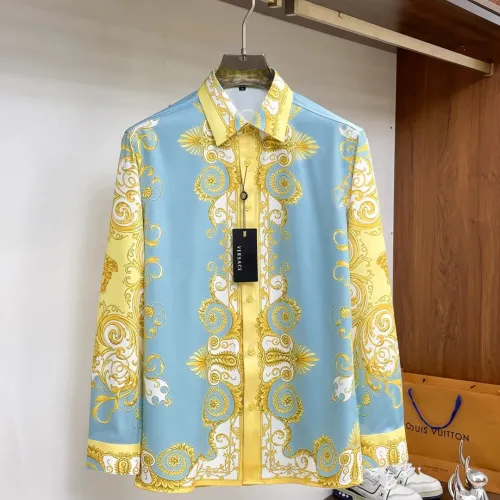 Versace Shirts Long Sleeved For Men #1459146