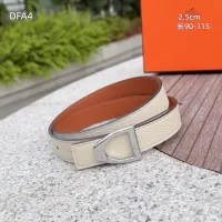 $56.00 USD Hermes AAA Quality Belts For Women #1448038