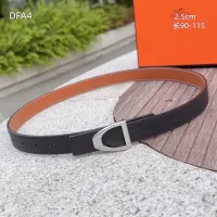 $56.00 USD Hermes AAA Quality Belts For Women #1448041