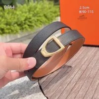 $56.00 USD Hermes AAA Quality Belts For Women #1448042