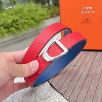 $56.00 USD Hermes AAA Quality Belts For Women #1448043