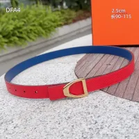 $56.00 USD Hermes AAA Quality Belts For Women #1448044