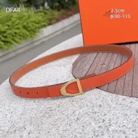 $56.00 USD Hermes AAA Quality Belts For Women #1448046