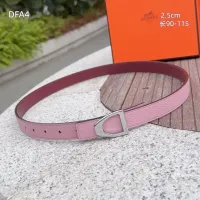 $56.00 USD Hermes AAA Quality Belts For Women #1448047