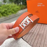 $56.00 USD Hermes AAA Quality Belts For Women #1448049