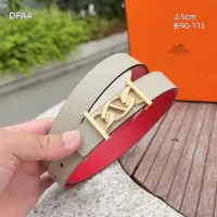 $56.00 USD Hermes AAA Quality Belts For Women #1448051