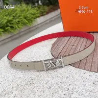$56.00 USD Hermes AAA Quality Belts For Women #1448052