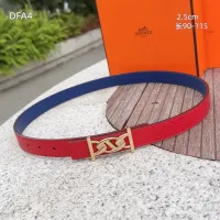 $56.00 USD Hermes AAA Quality Belts For Women #1448054