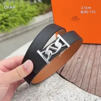 $56.00 USD Hermes AAA Quality Belts For Women #1448055