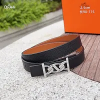 $56.00 USD Hermes AAA Quality Belts For Women #1448057