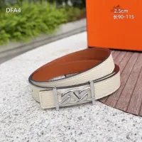 $56.00 USD Hermes AAA Quality Belts For Women #1448061