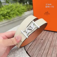 $56.00 USD Hermes AAA Quality Belts For Women #1448061