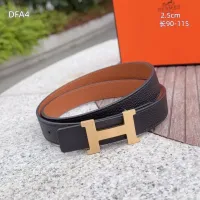 $56.00 USD Hermes AAA Quality Belts For Women #1448064