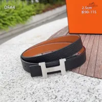 $56.00 USD Hermes AAA Quality Belts For Women #1448066