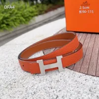 $56.00 USD Hermes AAA Quality Belts For Women #1448068