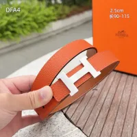 $56.00 USD Hermes AAA Quality Belts For Women #1448068