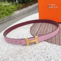 $56.00 USD Hermes AAA Quality Belts For Women #1448071