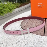 $56.00 USD Hermes AAA Quality Belts For Women #1448072