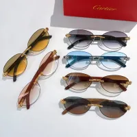 $60.00 USD Cartier AAA Quality Sunglassess #1448298