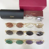 $72.00 USD Cartier AAA Quality Sunglassess #1448305
