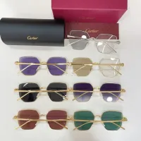 $72.00 USD Cartier AAA Quality Sunglassess #1448315