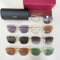 $60.00 USD Cartier AAA Quality Sunglassess #1448316