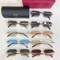 $60.00 USD Cartier AAA Quality Sunglassess #1448336