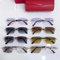 $60.00 USD Cartier AAA Quality Sunglassess #1448342