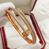 $42.00 USD Cartier bracelets In Rose Gold #1448699