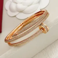 $42.00 USD Cartier bracelets In Rose Gold #1448699