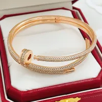 $42.00 USD Cartier bracelets In Rose Gold #1448699