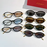 $60.00 USD Cartier AAA Quality Sunglassess #1448763