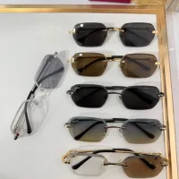 $80.00 USD Cartier AAA Quality Sunglassess #1448774