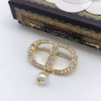 $27.00 USD Christian Dior Brooches For Women #1449784