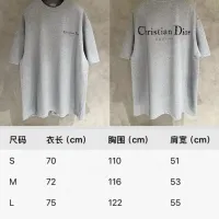 $52.00 USD Christian Dior T-Shirts Short Sleeved For Unisex #1450590
