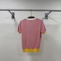 $80.00 USD Fendi T-Shirts Short Sleeved For Women #1450594