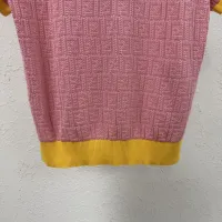 $80.00 USD Fendi T-Shirts Short Sleeved For Women #1450594