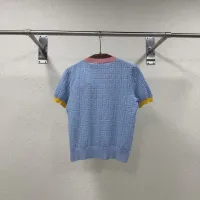 $80.00 USD Fendi T-Shirts Short Sleeved For Women #1450595