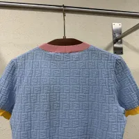 $80.00 USD Fendi T-Shirts Short Sleeved For Women #1450595
