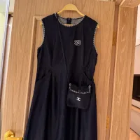 $85.00 USD Chanel Dresses Sleeveless For Women #1452576