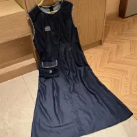 $85.00 USD Chanel Dresses Sleeveless For Women #1452576